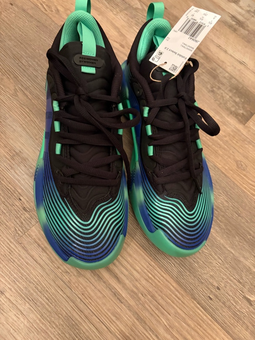 Exhibit Select 2.0 Women Gradient Green-Blue Sneakers